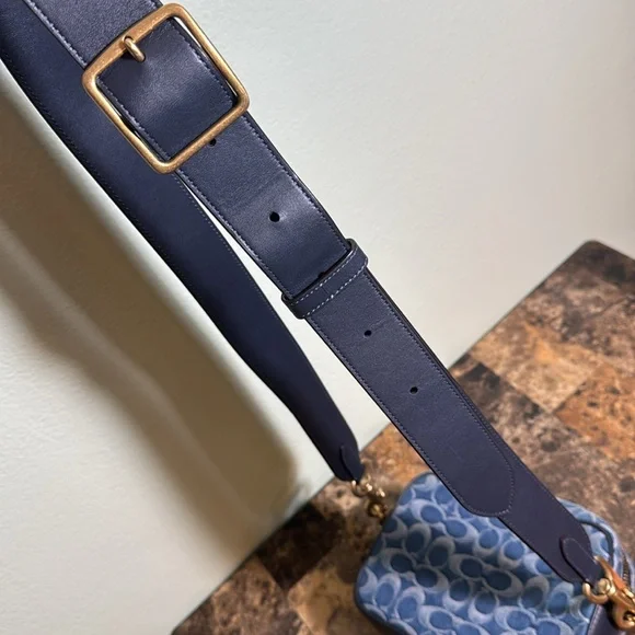 Coach studio camera bag 18 in signature wash denim - Picture 7 of 16